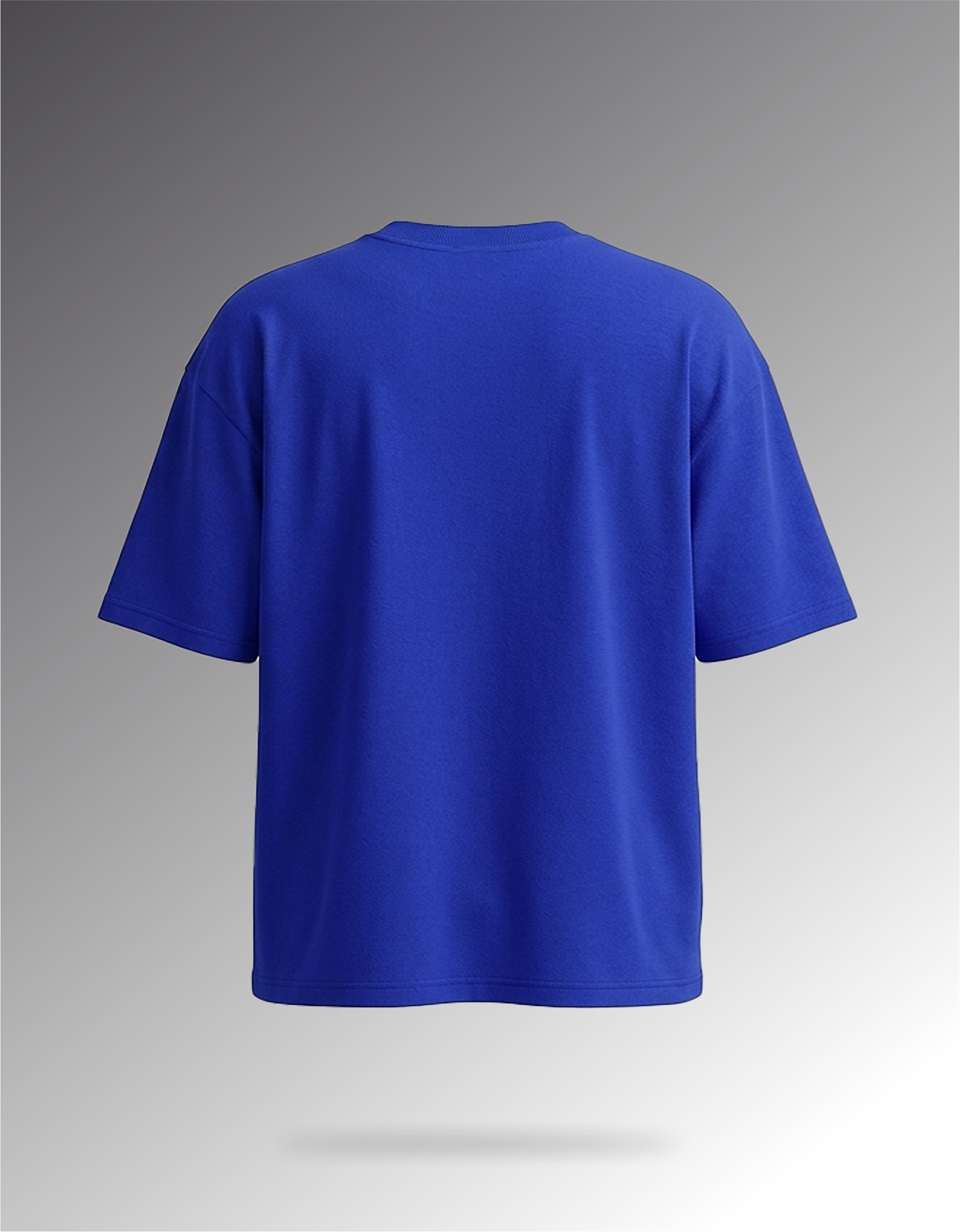 Футболка TFF oversize электро-синий